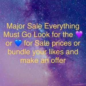 Major closet clean out 💜 3/$20 or 💙 2/$20.